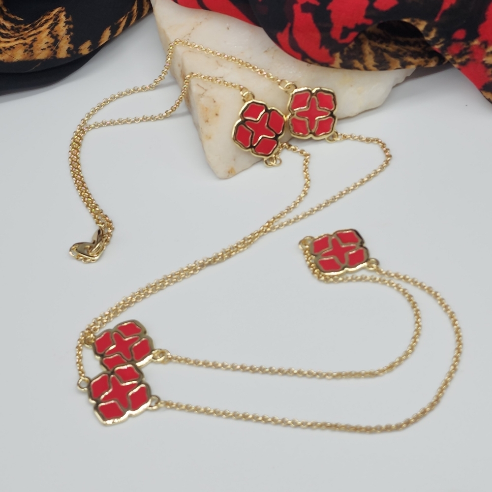 925 Silver 14k Gold plated luxury Designer Jewelry Long Necklace
